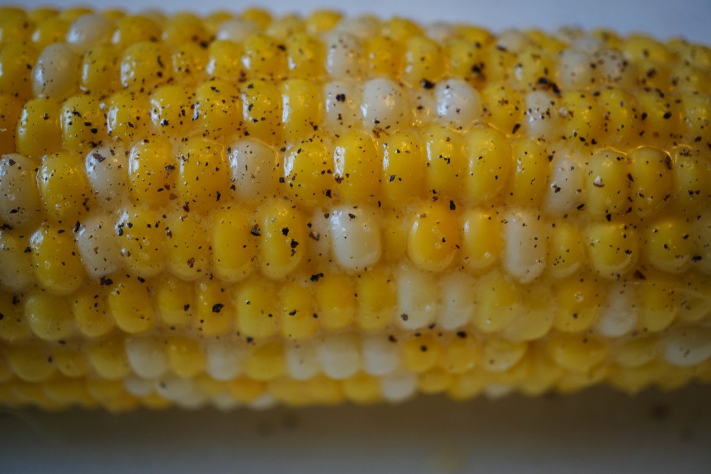 Corn on the Cob Close up