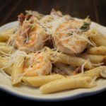 Rustic Pasta with Shrimp and Chicken
